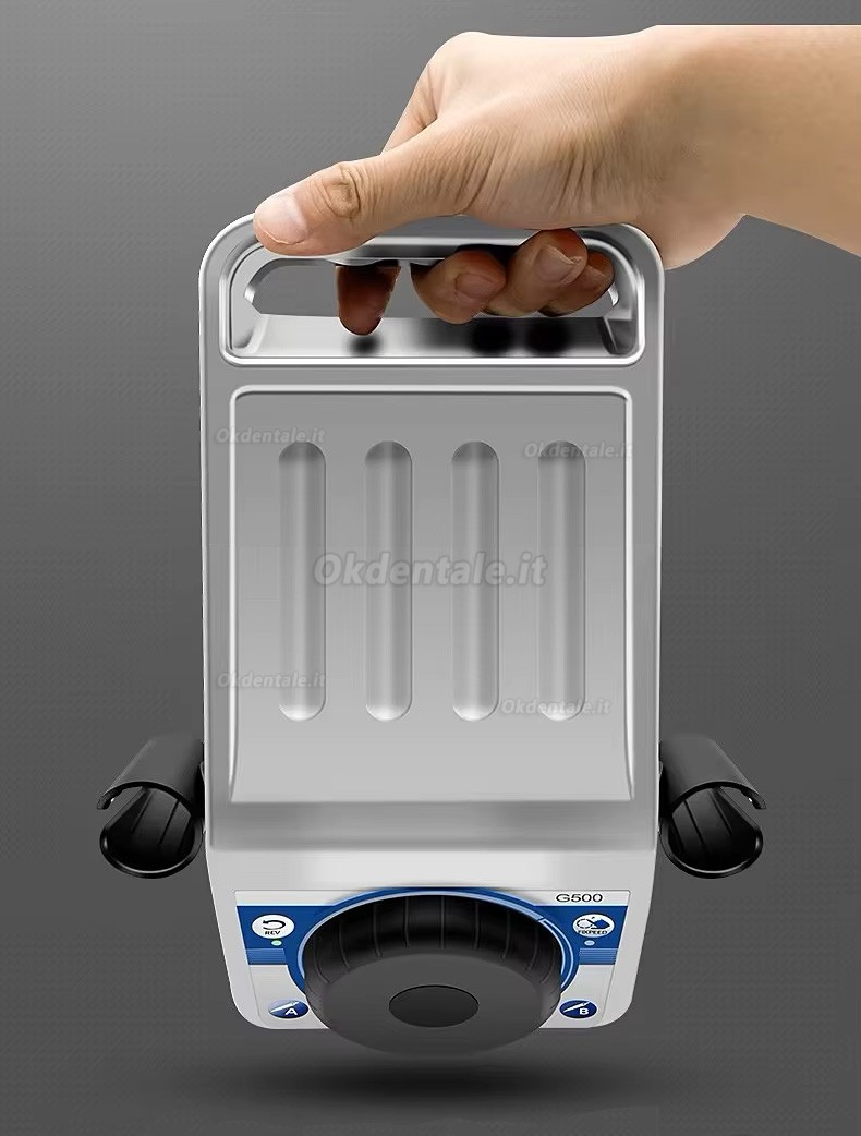 Micromotore laboratorio odontotecnico GONGYU G500 con manipolo da 50000 giri/min e pedale di controllo